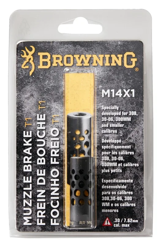 Browning FRENOS DE BOCA T1 THR M14X1 BLACK, imagen 2 de 3