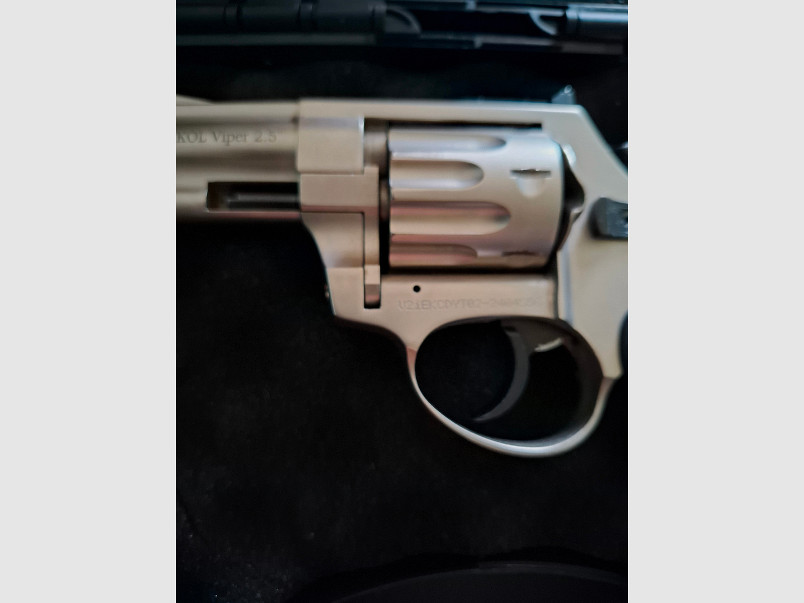 Ekol Viper 2.5" 9mm RK with ammunition.