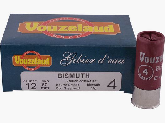 Patronen Vouzelaud - Bismuth - Kal. 12/70 - Schachtel mit 10
