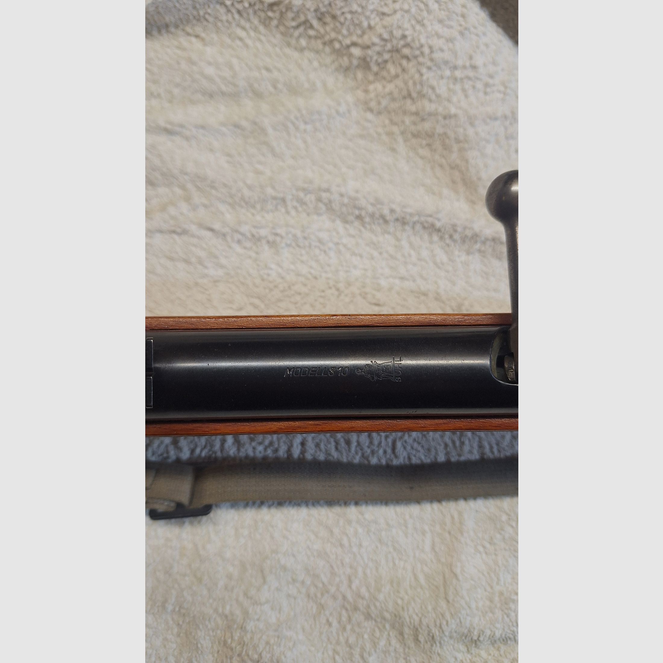 Haenel 310 carabine à air avec sangle de fusil originale et étui