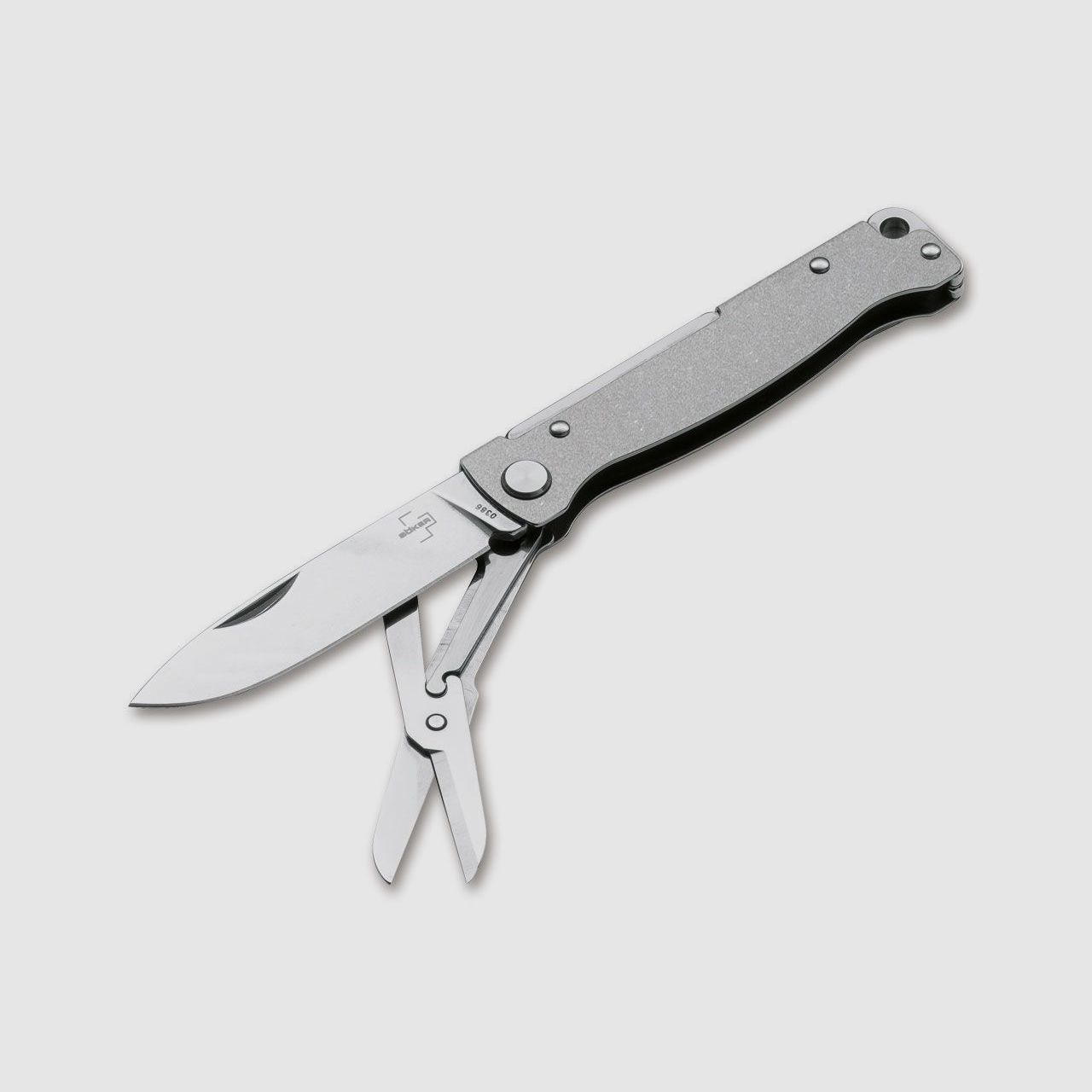 Coltello pieghevole Atlas Multi SW con forbici conforme 42a per il trasporto legale