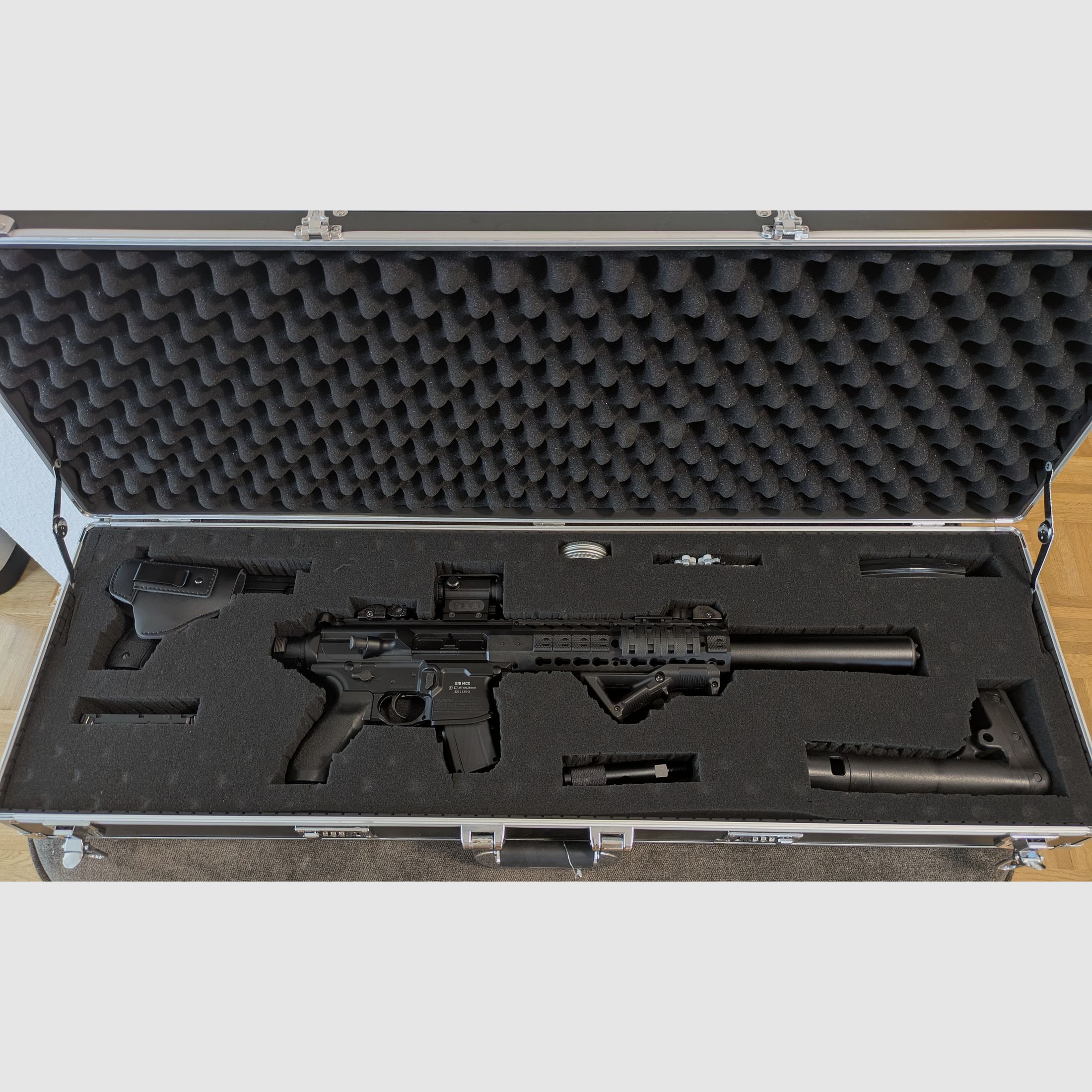 Sig Sauer MCX P226 CO2 Set Plinking Pellet Diabolo 4,5mm