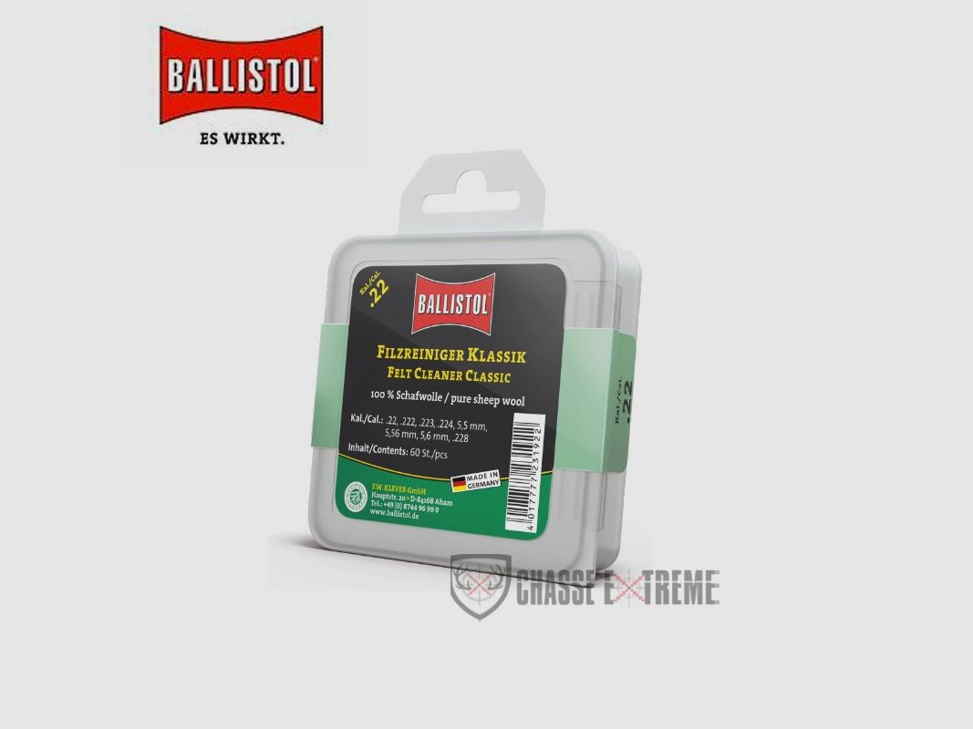 Wtyk do czyszczenia BALLISTOL 22/222mm