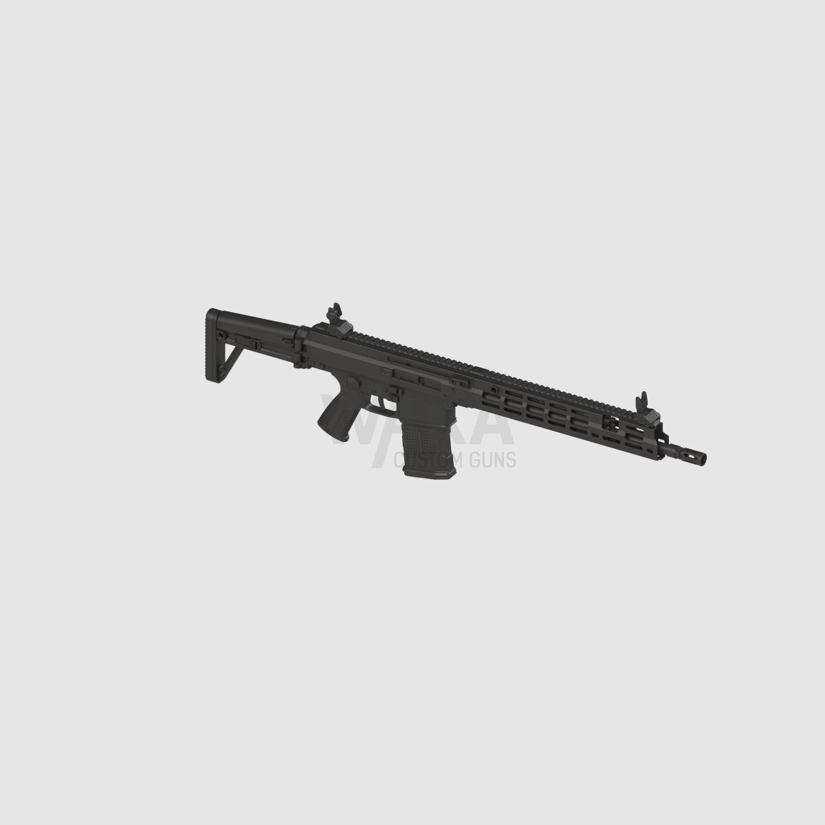 B&T APC308 PRO Rifle 410mm / 16in Klapp- Schiebeschaft PRO Standard Black