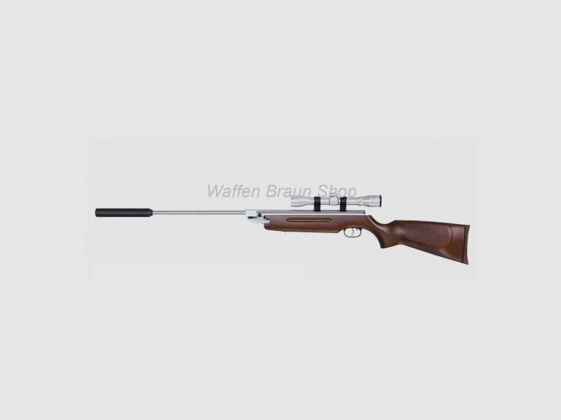 HW 35 K F SD Silverwood 4,5 mm mit ZF 4x32 incl Schalldämpfer