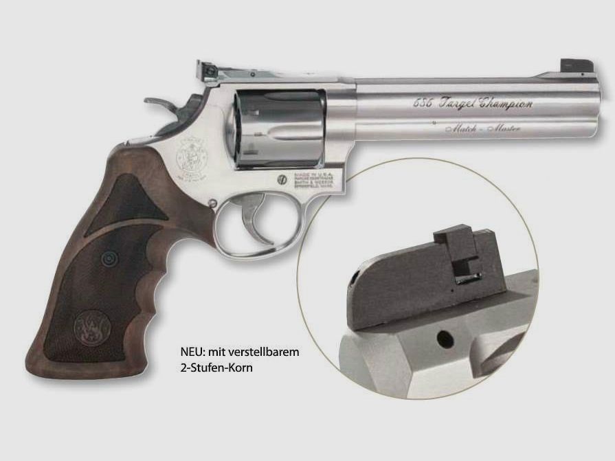 S&W 686 Target Champion Match Master Revolver matte .357 Mag