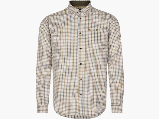 Seeland Oxford Hemd Blau Braun kariert