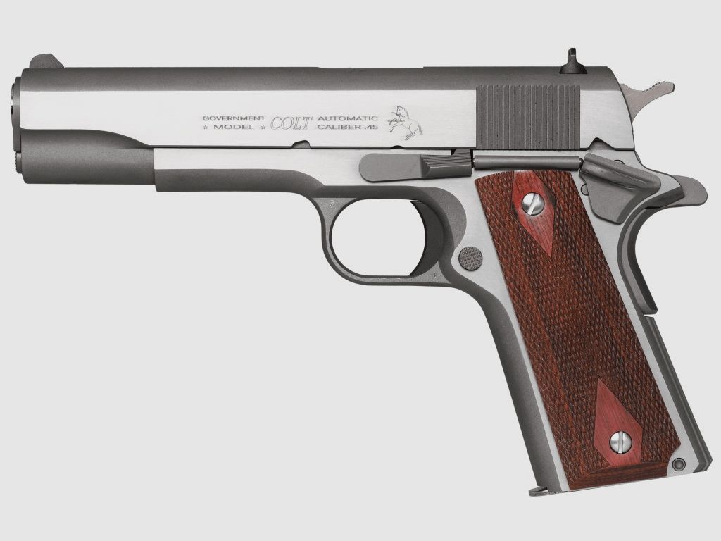 Colt Pistole 1911 Government 5» Stainless – .45 ACP, Bild 2 von 2