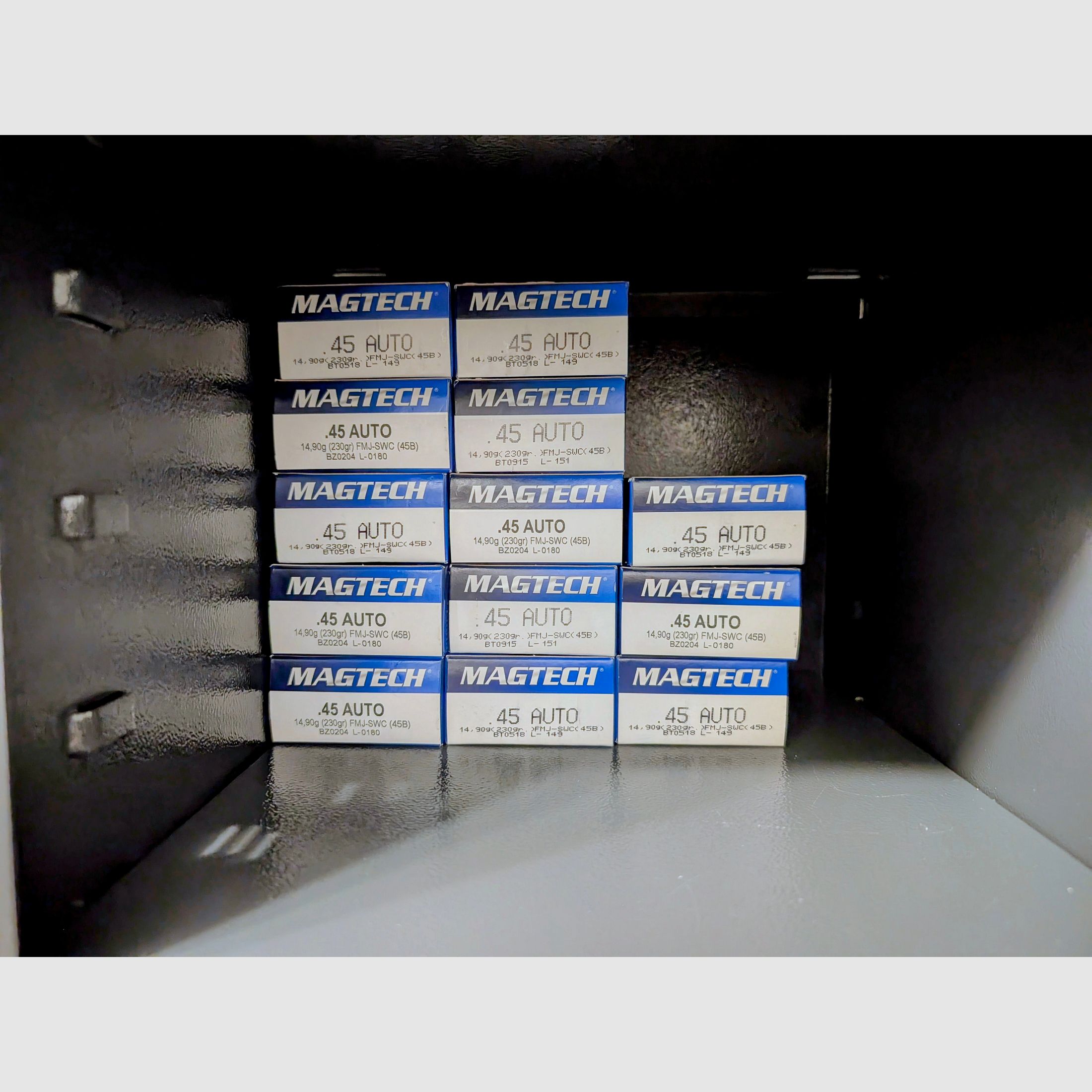 Magtech .45 ACP Full Metal Jacket SWC 230grs 50 rounds_Location Taunusstein