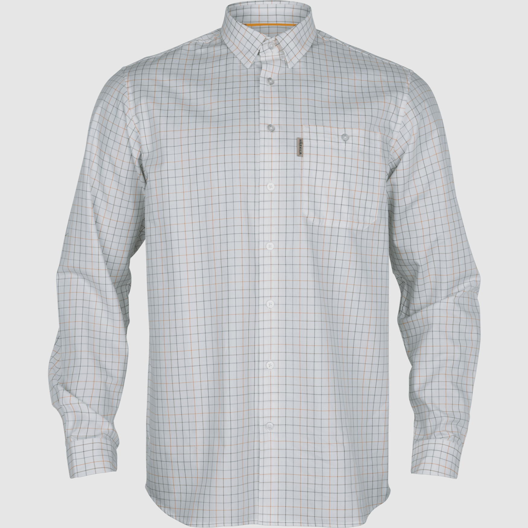 Härkila Portfield L/S Shirt Herr Mandarin check M