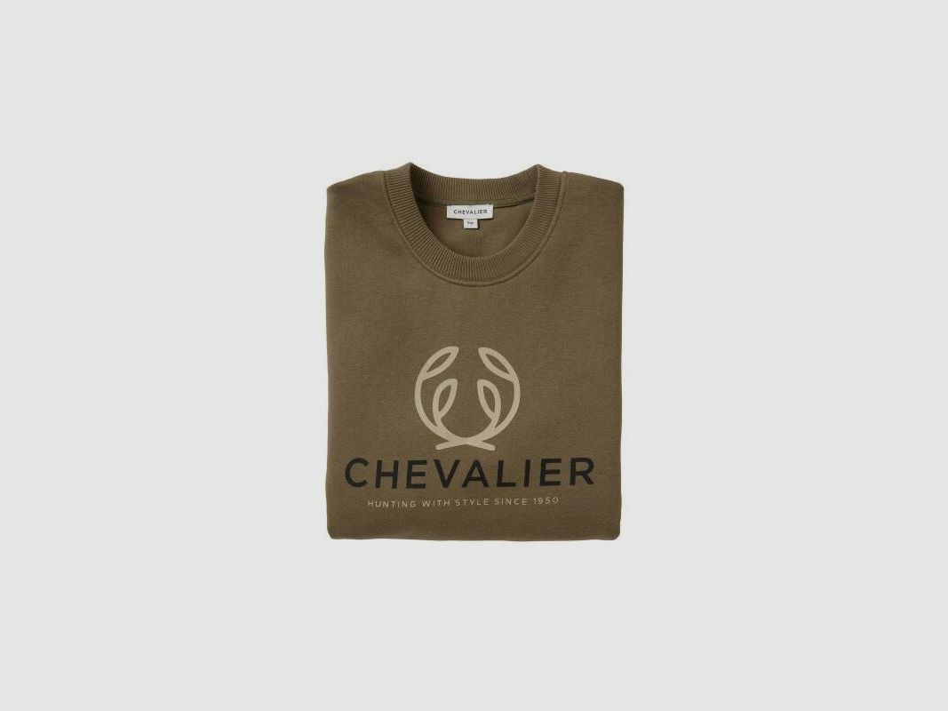 Chevalier Herren Logo Sweatshirt Forest Grün