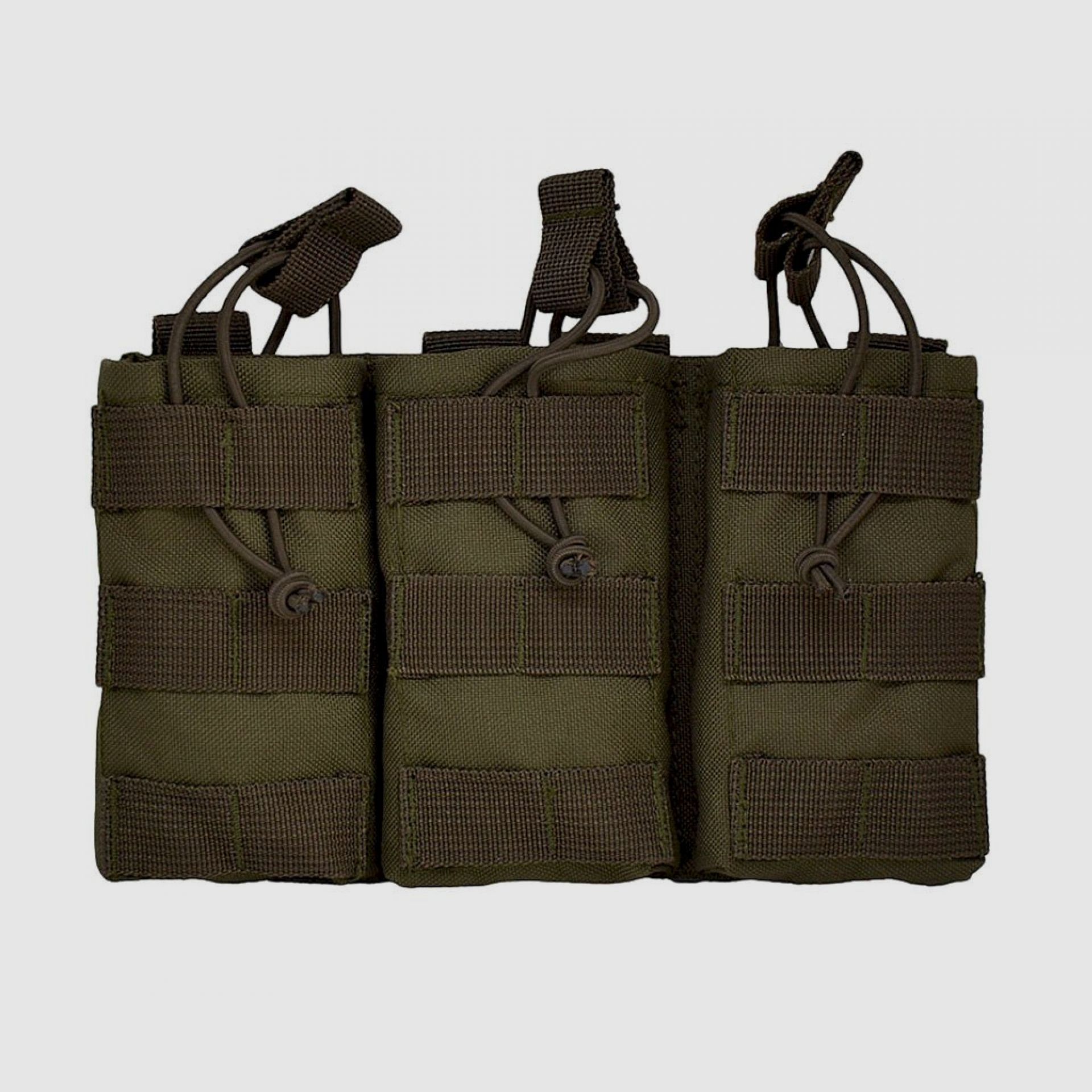 Portacargadores triple olive