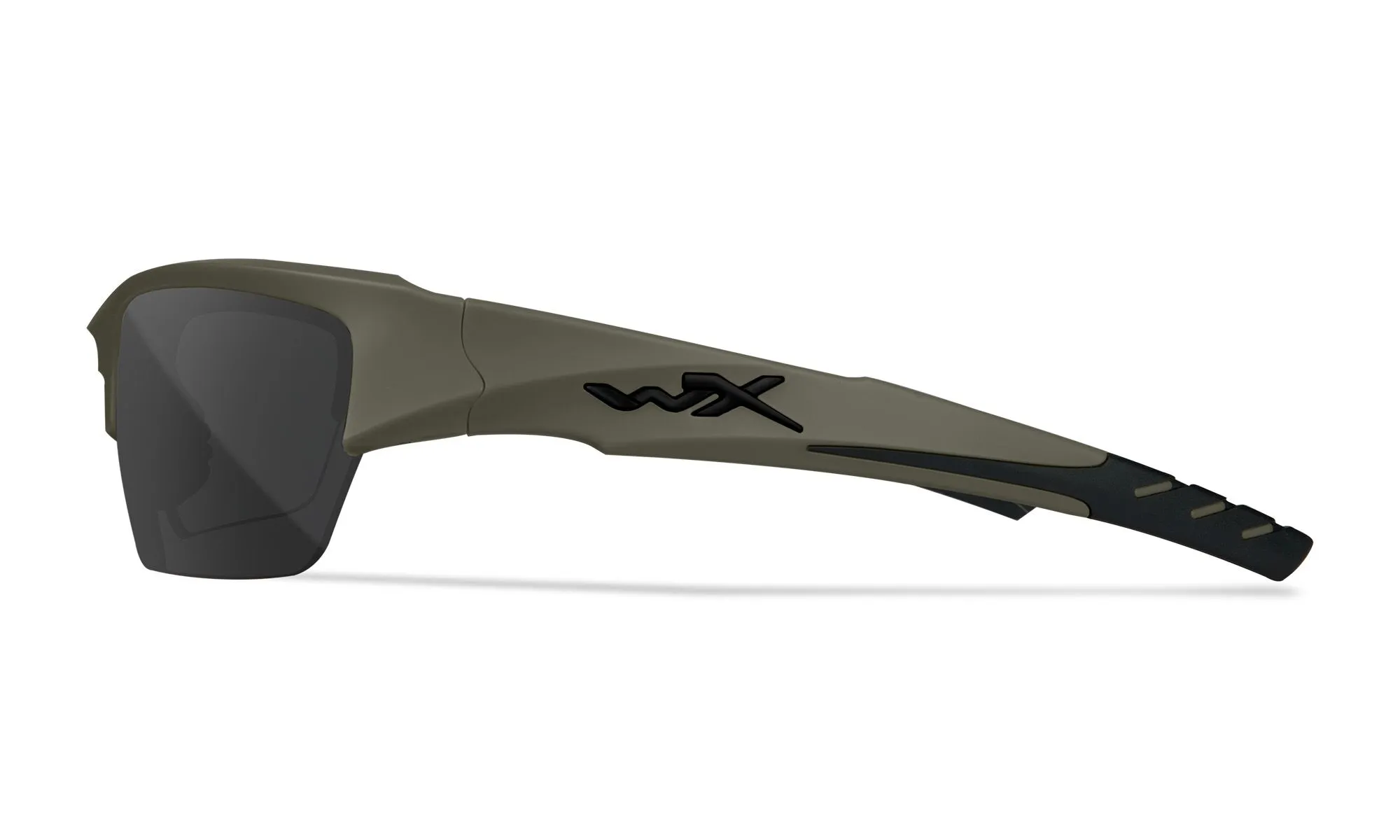 WX VALOR Brille mit 3 Wechselgläsern, Gestellfarbe Matt Armee Grün, Bild 3 von 6