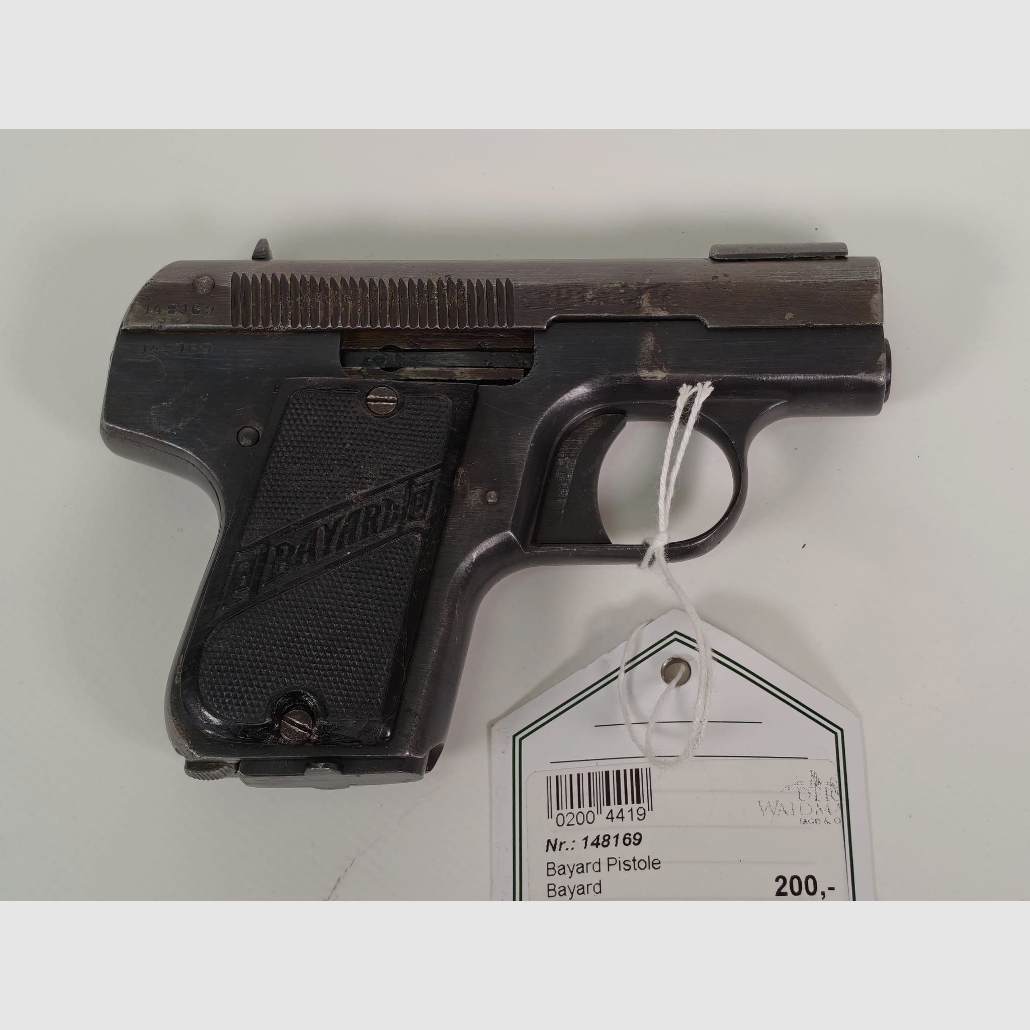 Pistola Bayard 7,65mm Browning