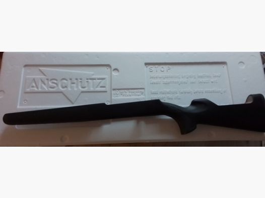 Anschütz Wechselschaft, schwarz bezogen