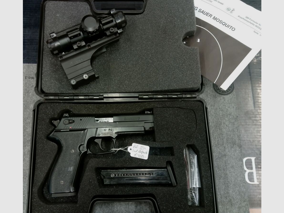 Sig Sauer Mosquito mit Rotpunkt