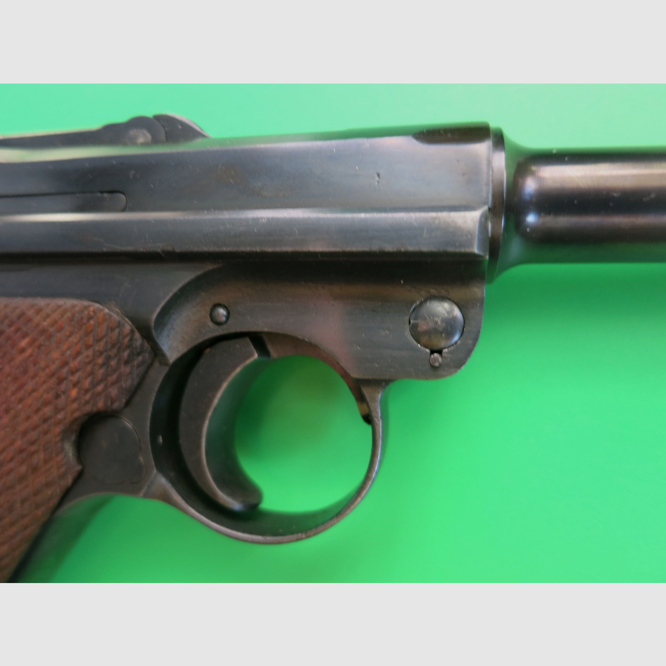 Mauser Oberndorf 42 byf 1937, Pistole 08 P08, 9 mm Luger, WaA, überarbeitet!     #78