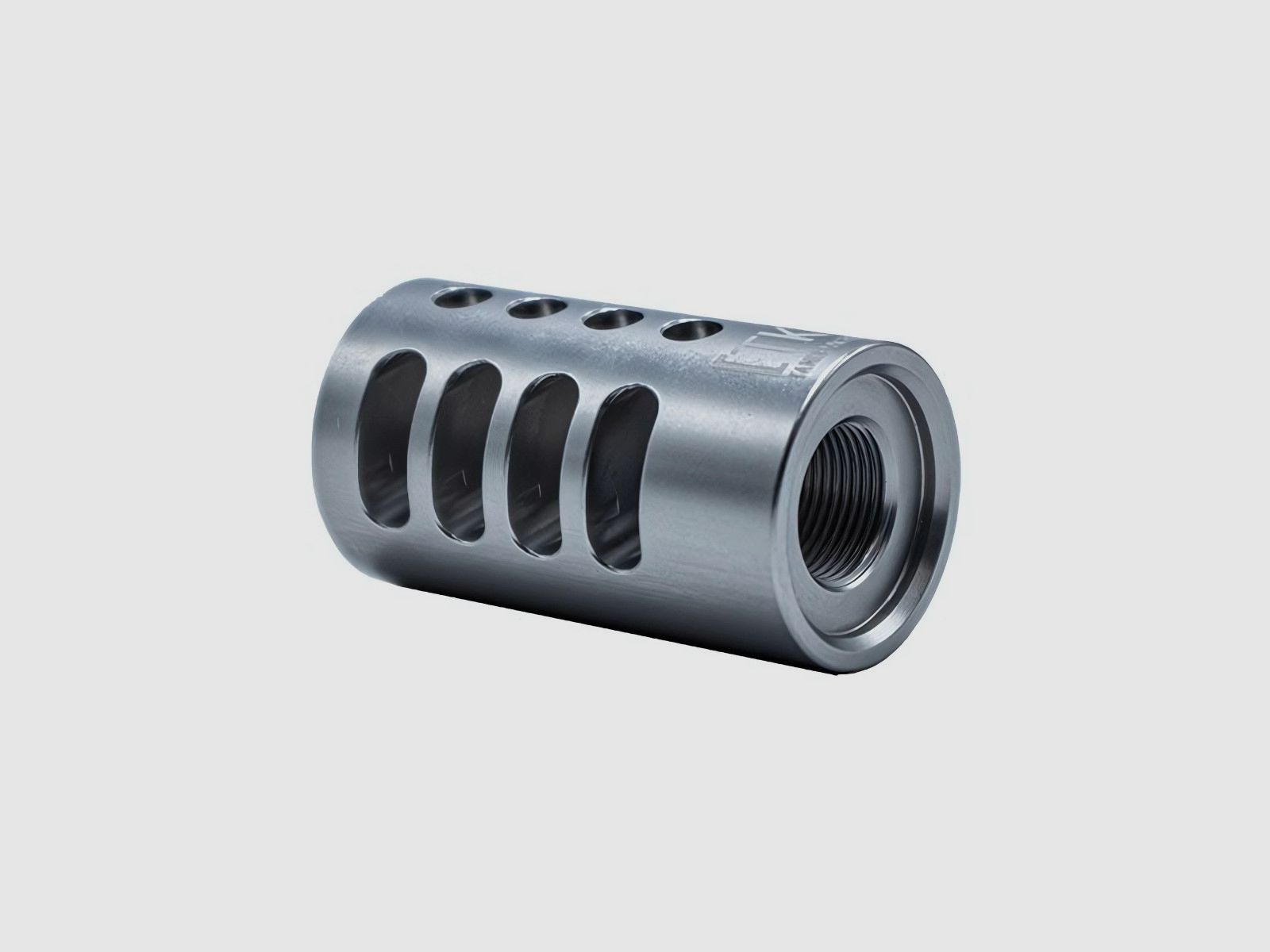 Tandemkross – Kompensator Game Changer – 1/2x28” - .22LR - Srebrny - TK00N0005SSL1, zdjęcie 3 z 4