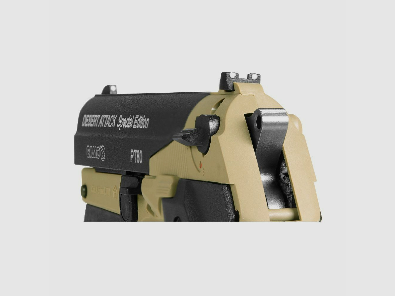 Gamo PT-80 Desert Co2 Pistool NBB 4,5mm Diabolo