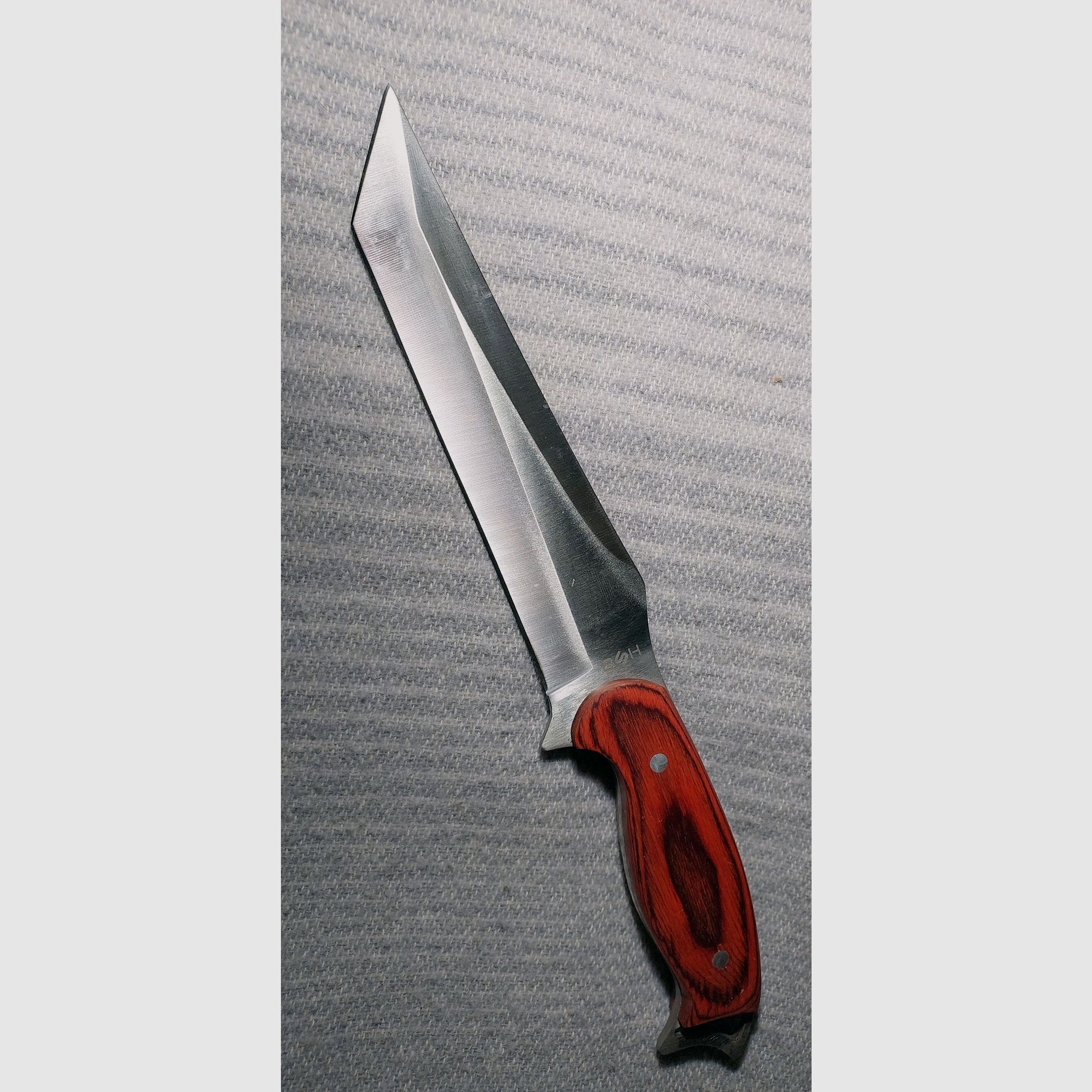 Cuchillo de campo con hoja Tantok y mango de madera Pakkaholz – ¡incl. 30 cm NUEVO!