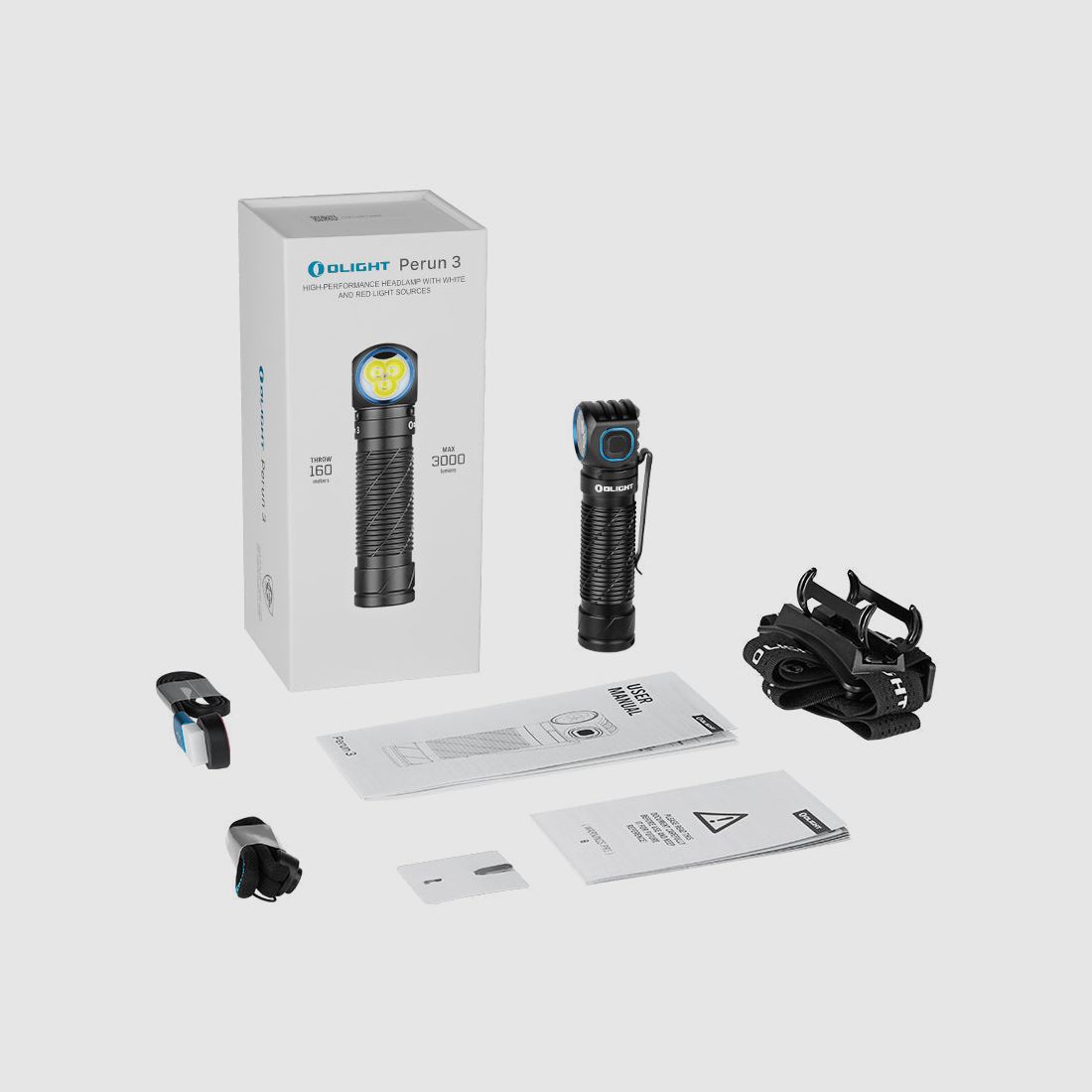 Vielseitige LED-Taschenlampe Olight Perun 3 3.000 Lumen, Bild 12 von 15