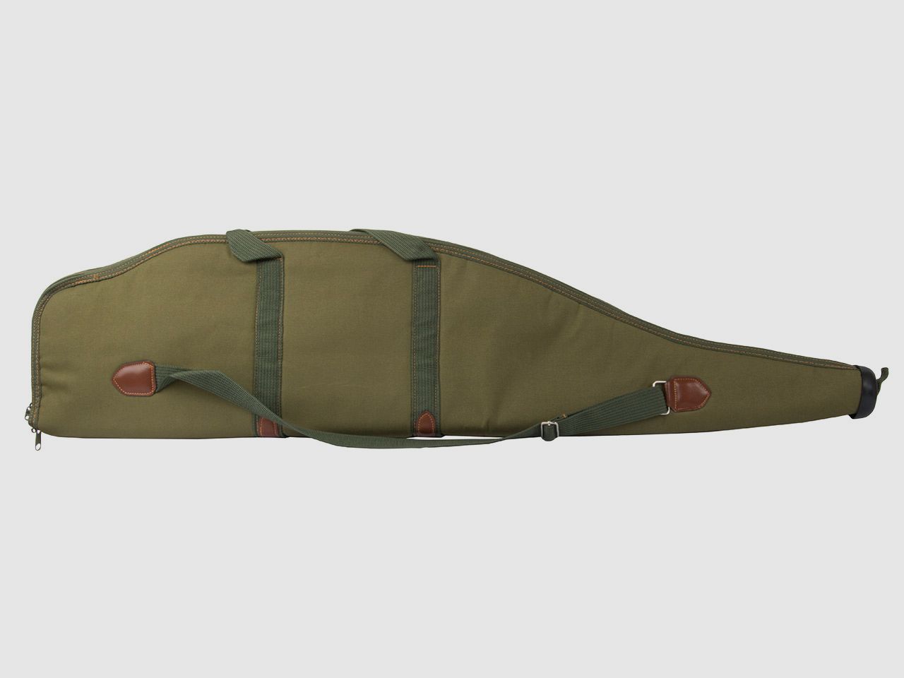 Gewehrfutteral Gewehrtasche Hubertus 106 x 24 cm abschlieĂźbar Webpelz Cordura MĂĽndungsschutz grĂĽn fĂĽr Waffen mit Zielfernrohr