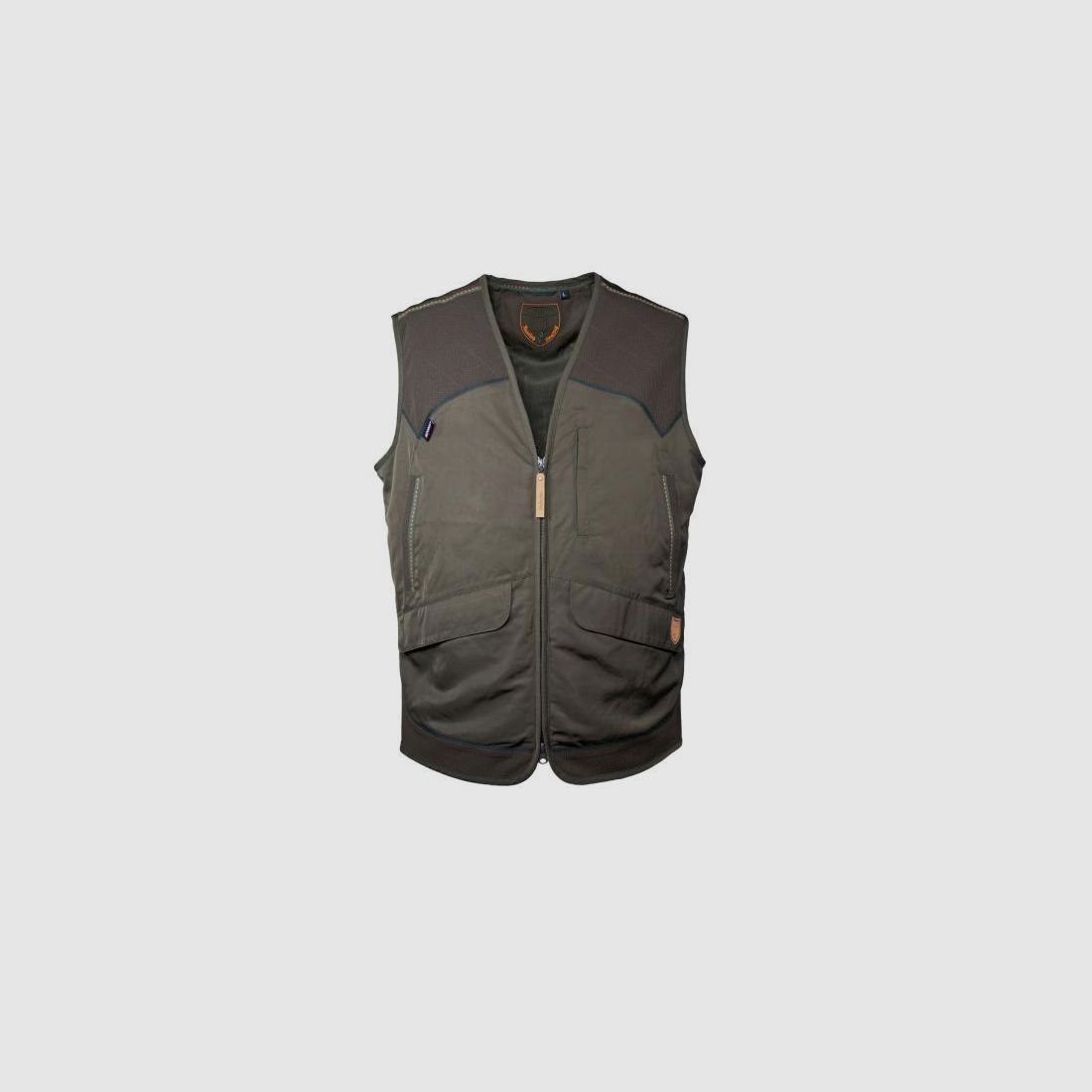 HUBERTUS GILET TATRA BROWN, image 1 of 3