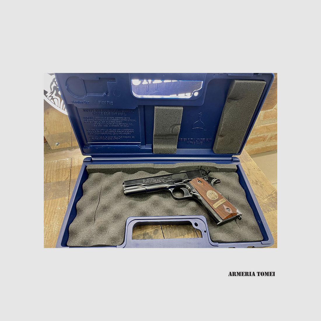 GEBRAUCHT – PISTOLE – COLT – 1911 Kal. 45 ACP (50. Jahrestag 1917-1967), Bild 6 von 6