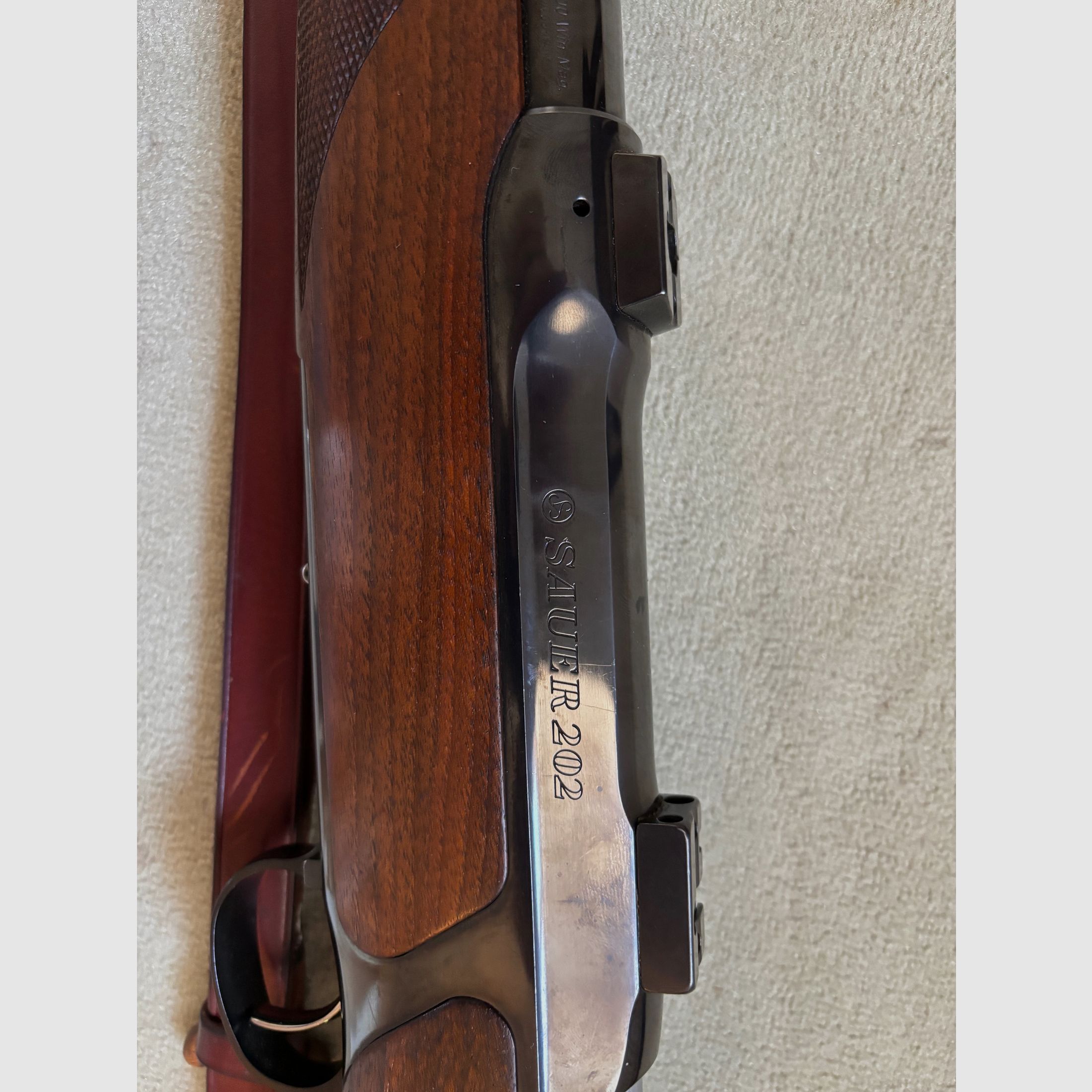 Sauer 202 in het kaliber .300 Winchester Magnum met Swarovski richtkijker