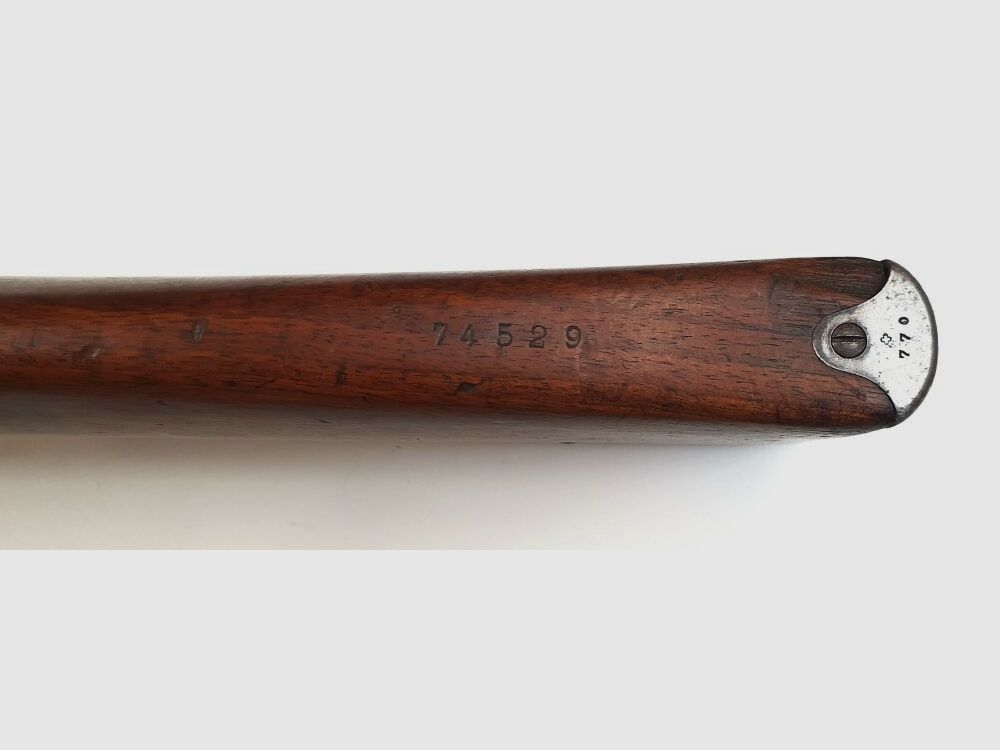 Waffenfabrik Bern Repetierbüchse W+F Bern Schweizer Langgewehr IG96-11Kal.7,5x55swiss