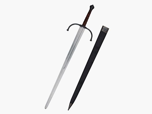 Espada de dos manos de la baja Edad Media para combate de exhibición