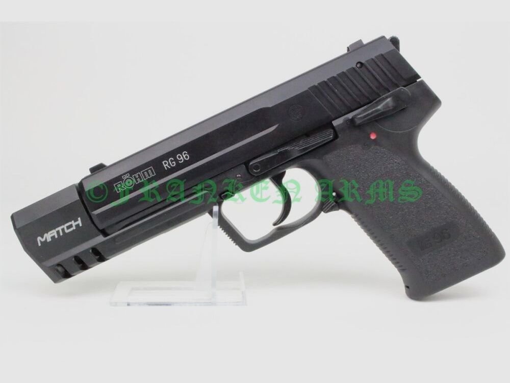 Röhm RG96 MATCH 9mm P.A. brüniert