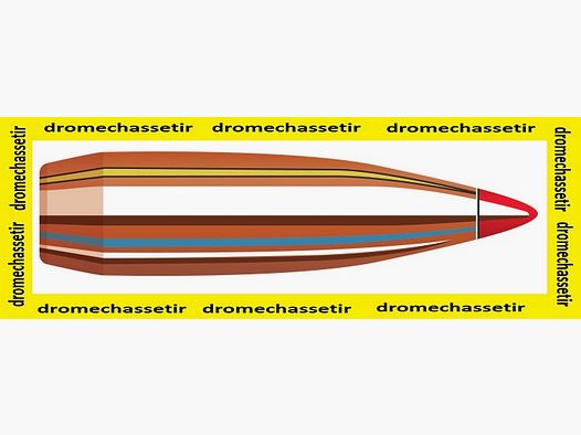 Boite de 100 ogives HORNADY MATCH A-MAX, 100grs, .264, 6,5mm