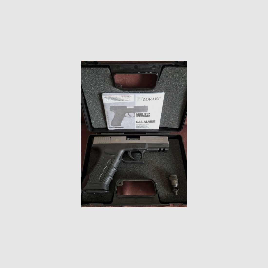Zoraki 917 blank firing pistol 9mm P.A.K. Titan (PTB 1023)