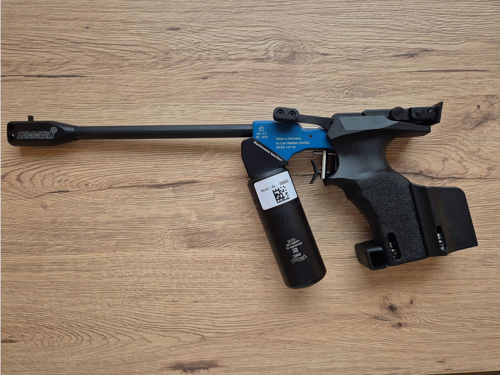 Pistola ad aria compressa Hämmerli AP20 4,5mm Diabolo