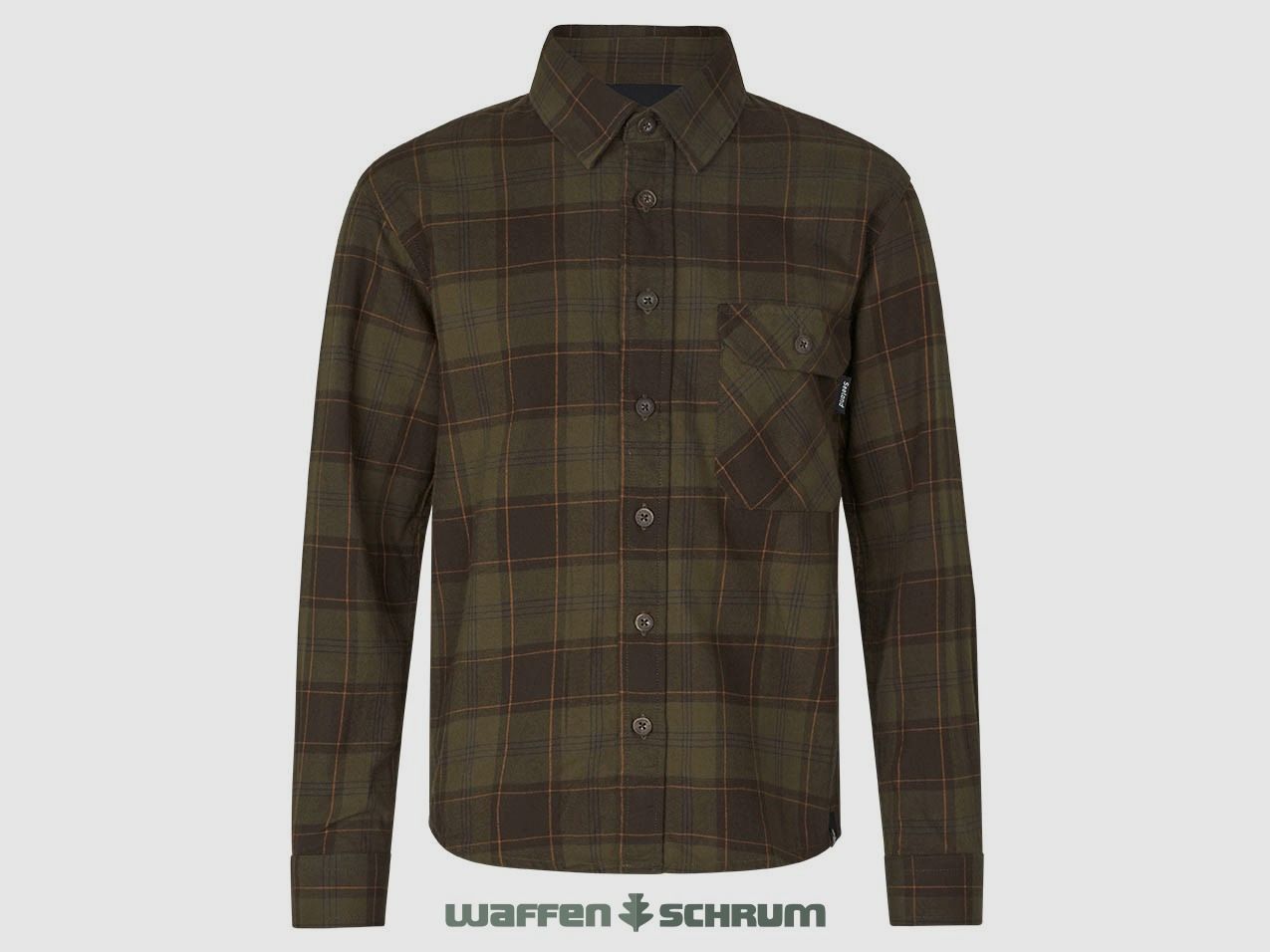 Seeland Shirt Glen Junior Pine Green/ Dark Navy Check