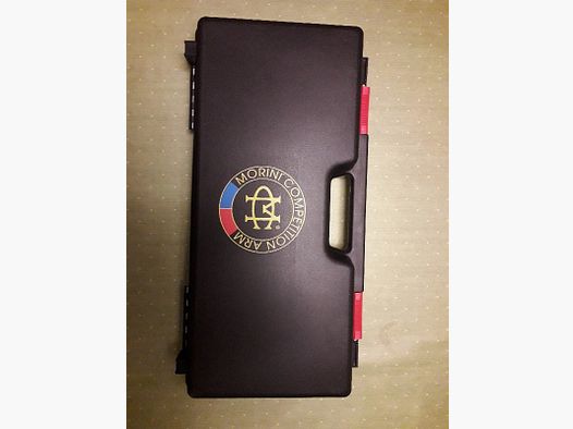 Morini air pistol CM 162 EI - Titanium with electronic trigger and 2 cartridges - NEW -