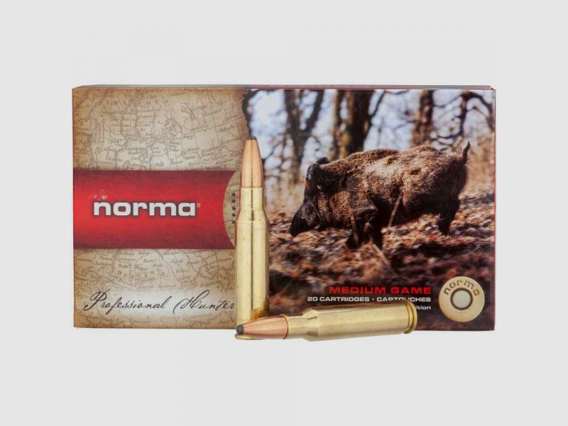 NORMA VULKAN 308WIN - 180 GRS. - RIFLE CARTRIDGES - 20 ROUNDS