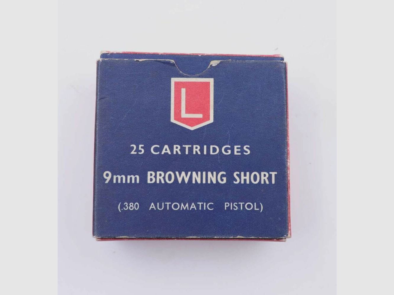Lapua / Finnland Pistolenmunition 9mm Browning short/9x17