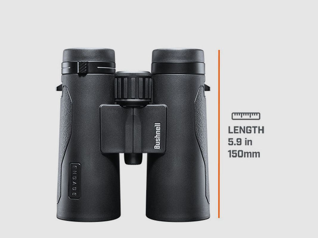 Bushnell Fernglas Engage 'X' 10x42mm, schwarz, EDX, FMC, bleifrei