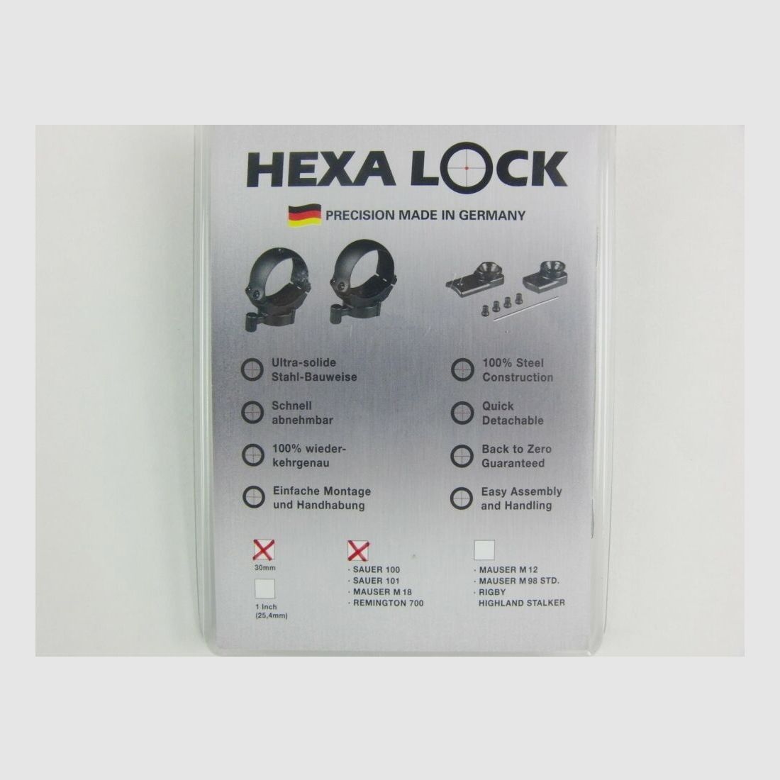 HexaLock	 HexaLock Montage M18/Sauer 100/101 Rem700