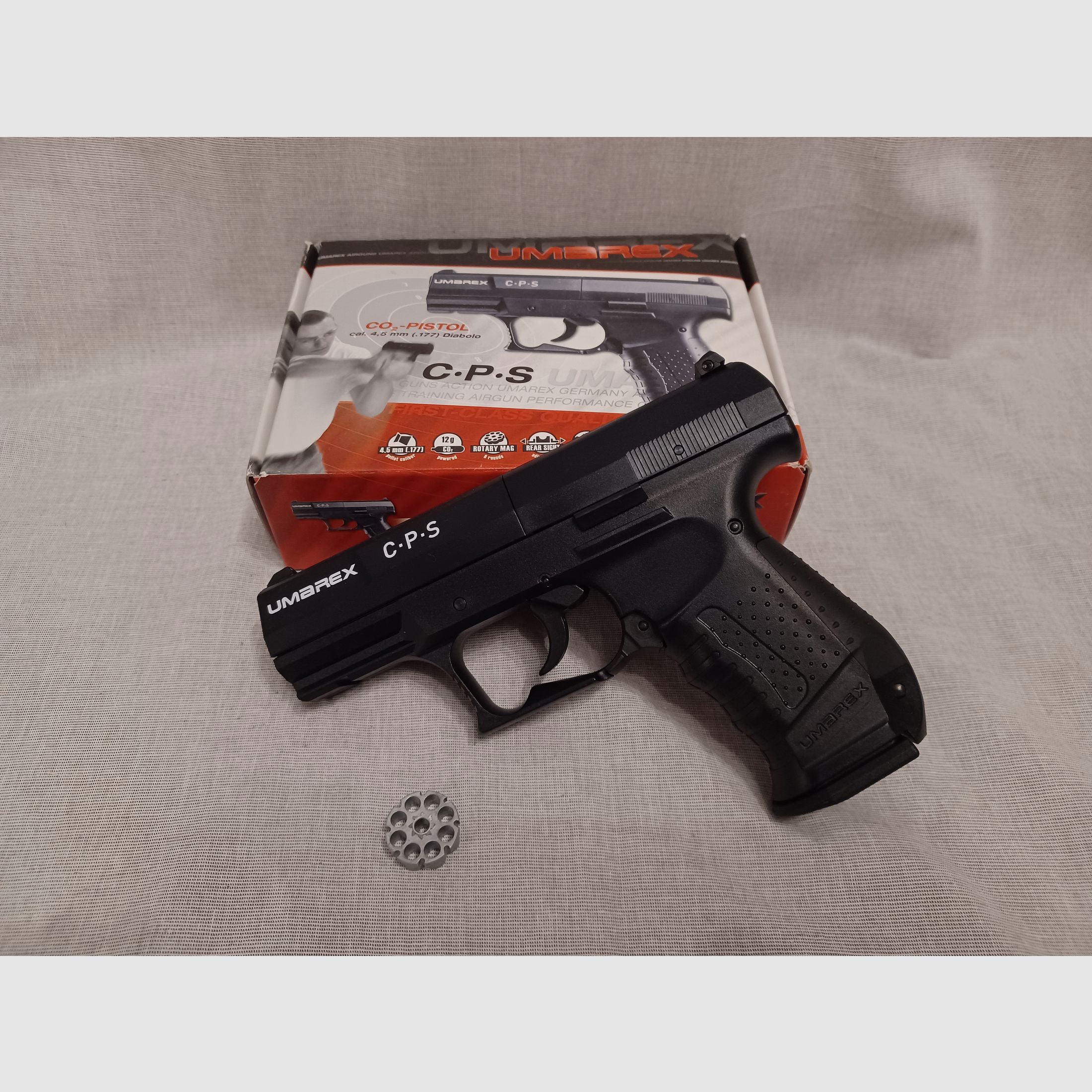 Umarex CPS / 4.5 mm Diabolo / CO2 / Pistol / Original packaging (20)