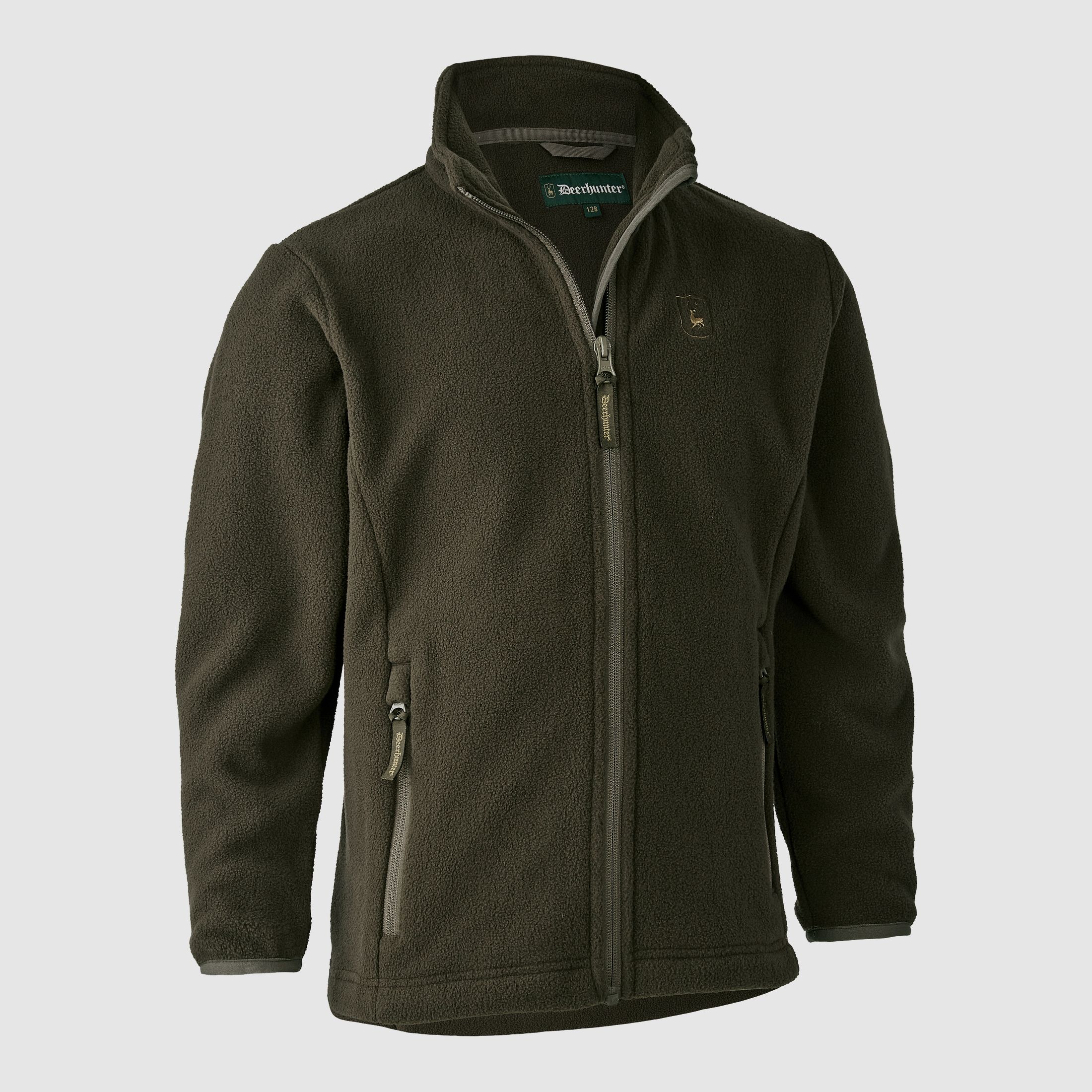 Youth Chasse Fleecejacke - Beluga – Kleidergröße Kinder: 152