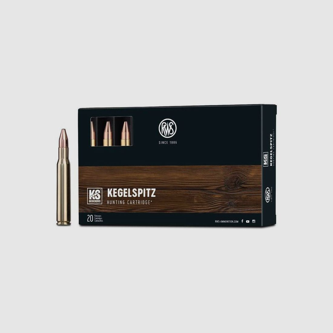 RWS .30-06 Spr. KS 10,7g/165gr, Bild 2 von 6