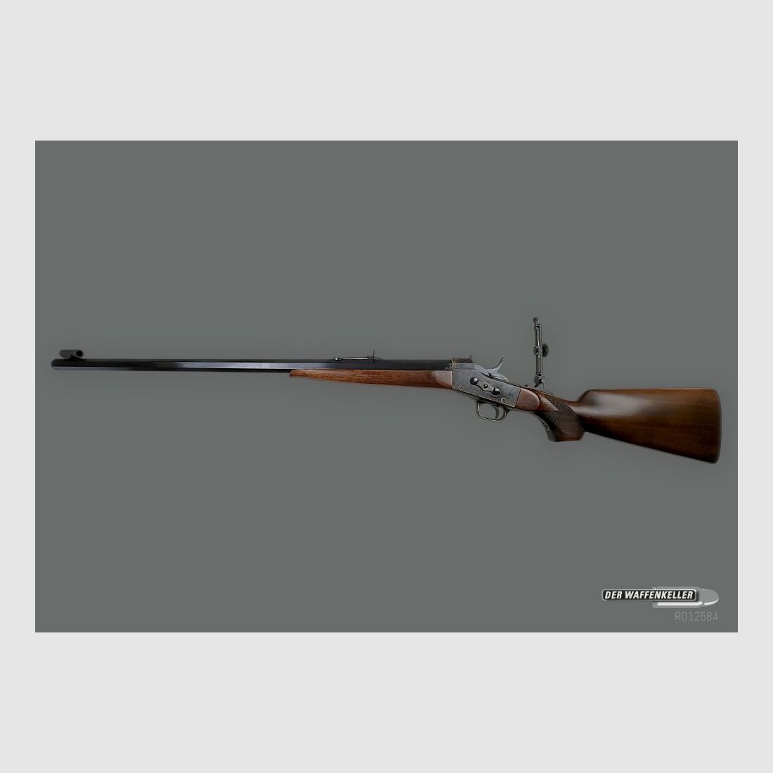 Pedersoli Rolling Block Long Range Creedmoor, imagen 2 de 9