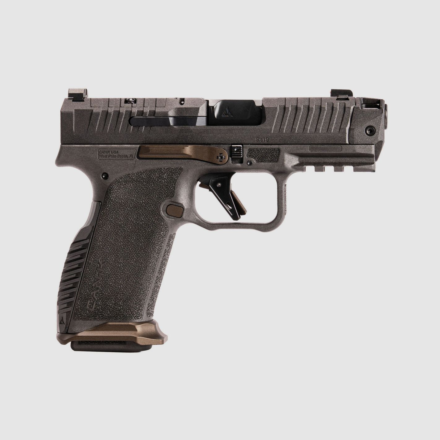 Pistole CANiK METE MC9 PRIME RADIAN Grau 3.8” – 9mm.