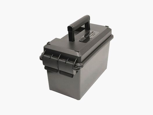 MTM CASE GUARD – AC-50C- 50 CALIBER AMMO CAN MILITARY STYLE | 5.8″(L) x 11″(W) x 7.2″ (H) | Black