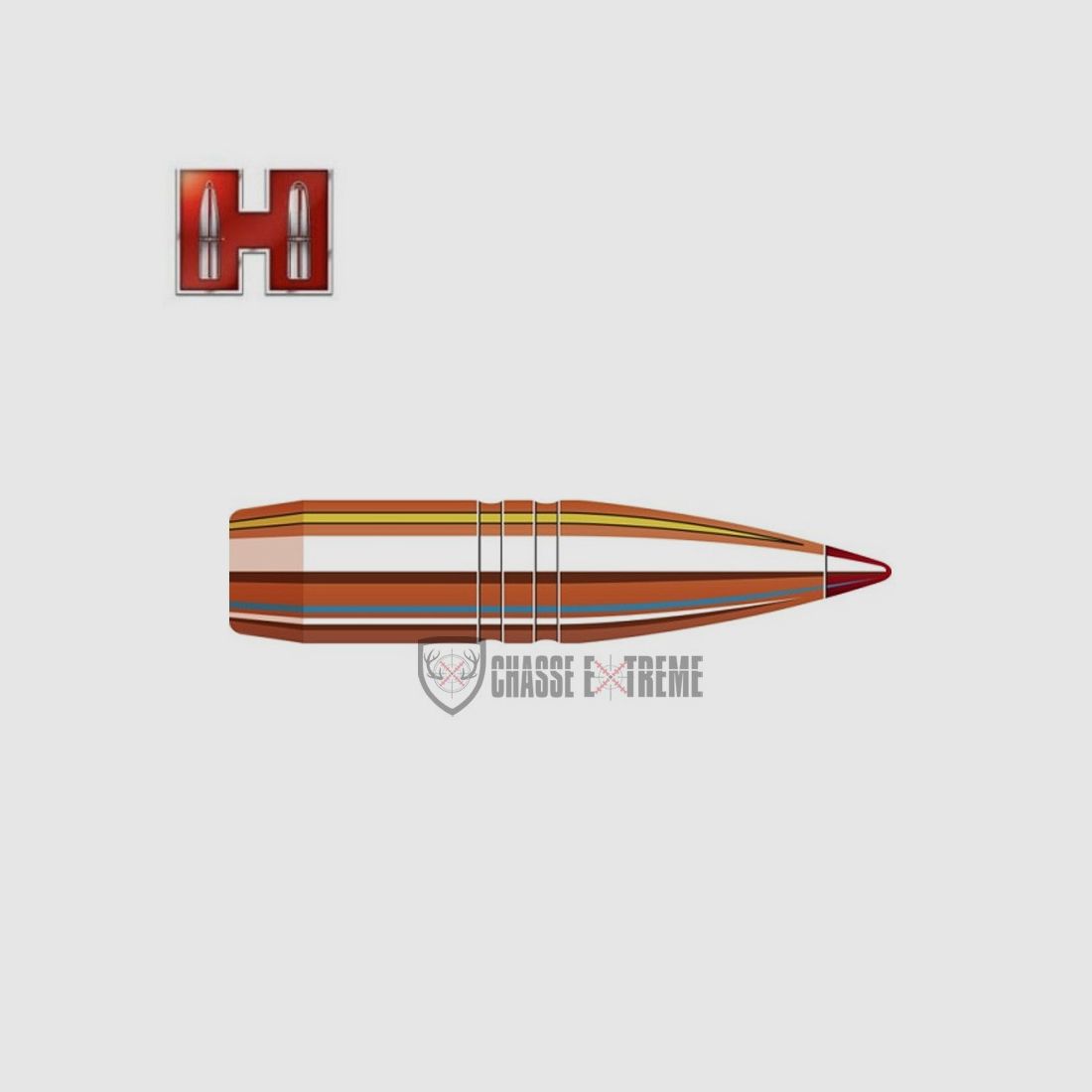 50 Pocisków HORNADY Kal 30-165Gr CX