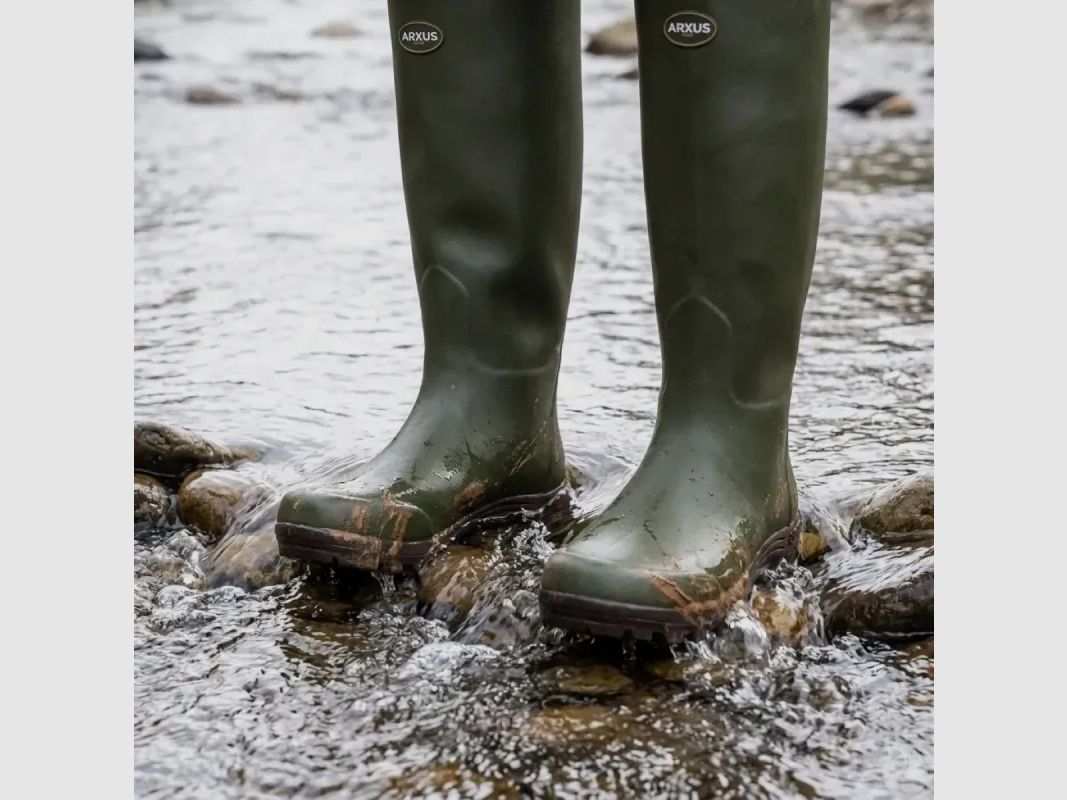 Arxus Mono Jacht Groen in natuurrubber, afbeelding 7 van 10