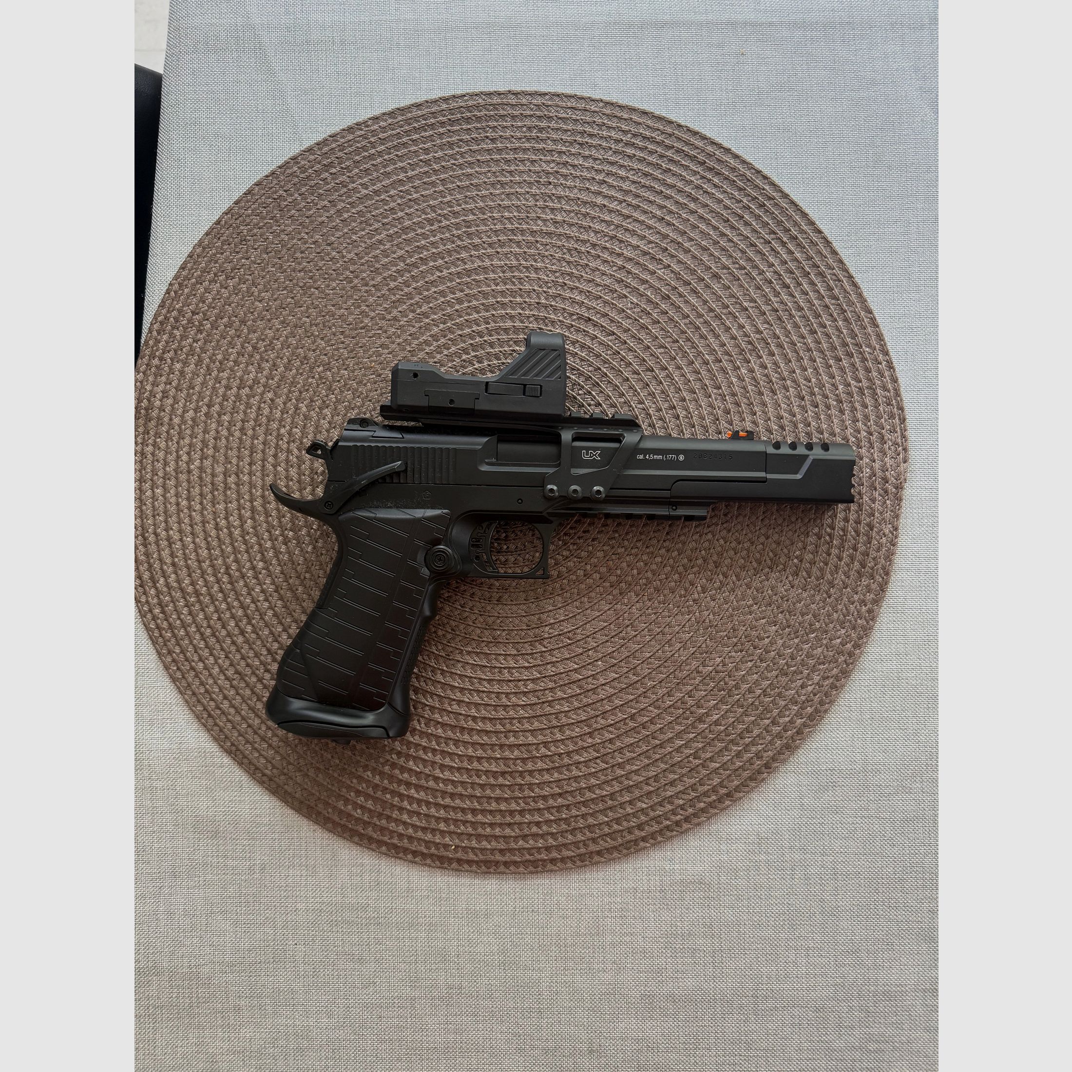 Umarex Racegun SET avec LPV 4,5 mm acier BB Blowback pistolet Co2 (P18)